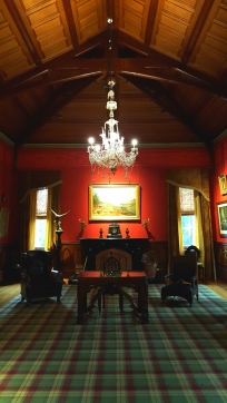 The music room of Larnach Castle